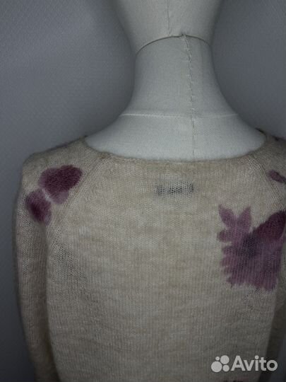 Свитер паутинка шерсть шёлк Ann Taylor