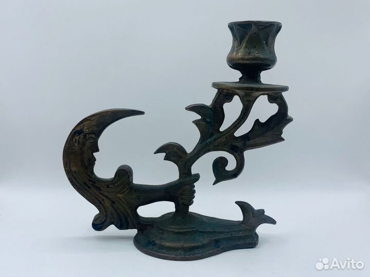 Парные подсвечники полумесяцы