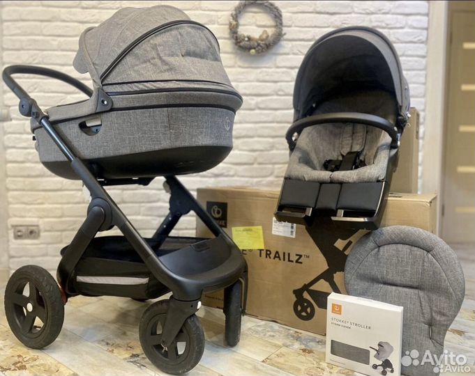 Коляска stokke trailz 2 в 1