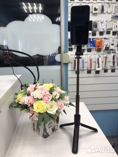 Селфи палка со стабилизатором