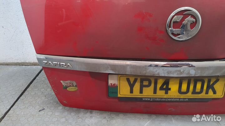 Крышка багажника Opel Zafira B, 2014