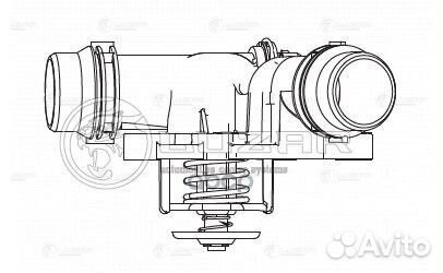 Термостат BMW X5 (E53) (00) /5 (E46) (98) 2.0i