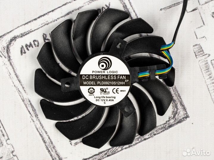 Вентиляторы для видеокарты MSI ventus XS OC