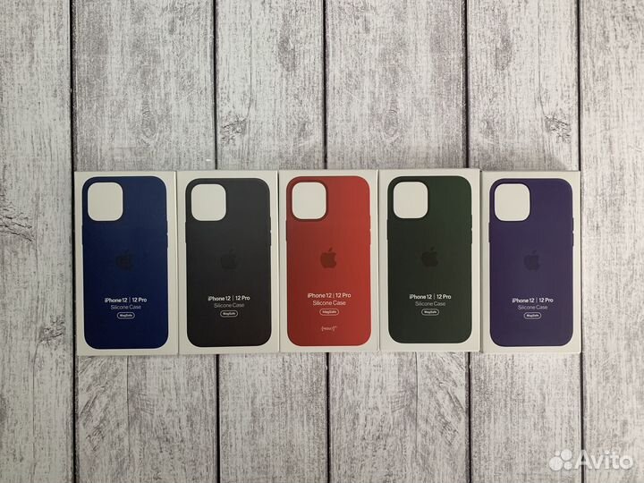 Чехол iPhone 12/12Pro Силиконовый Silicone MagSafe