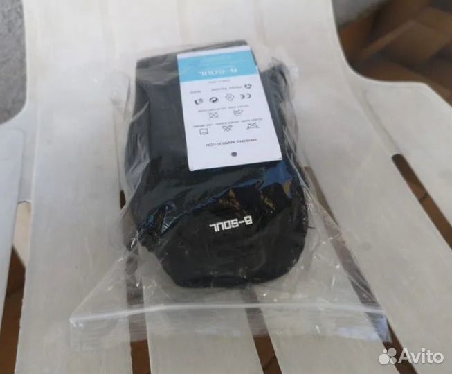 Велосумка под седло B-soul, черный