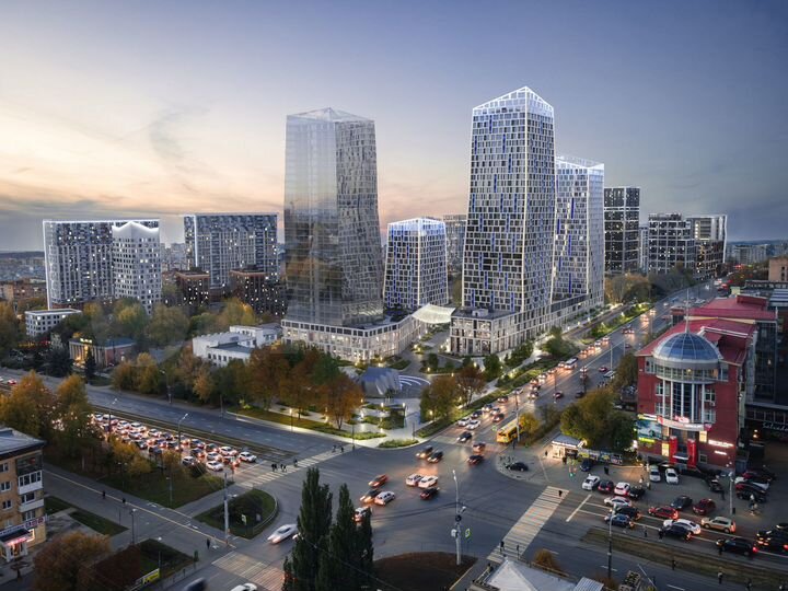 3-к. квартира, 60,7 м², 22/33 эт.