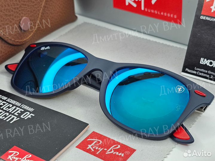 Очки Ray Ban 4195 Blue Mirror