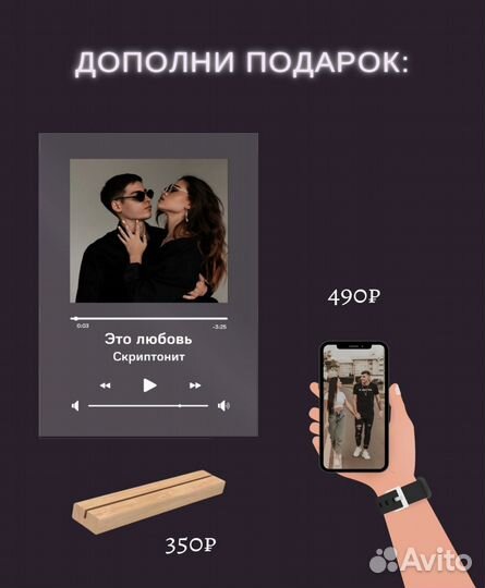 Фото с рамкой / Лучший подарок