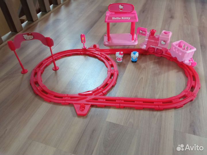 Игрушка железная Дорога Hello Kitty