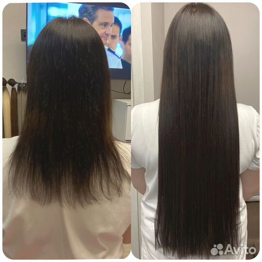 Биопротеиновое наращивание волос