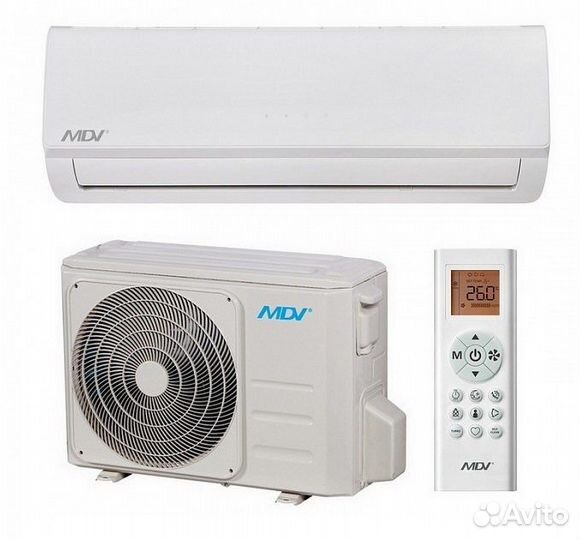 Кондиционер MDV mdsaf-12HRN1-Z на 40 квадратов