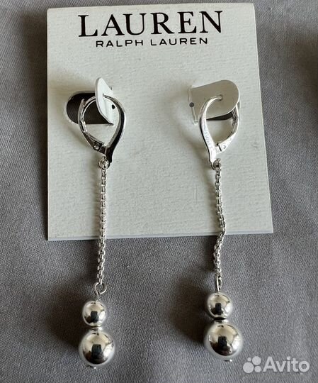Новые серьги Ralph lauren