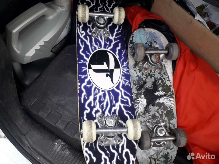 Скейтборд 2штуки