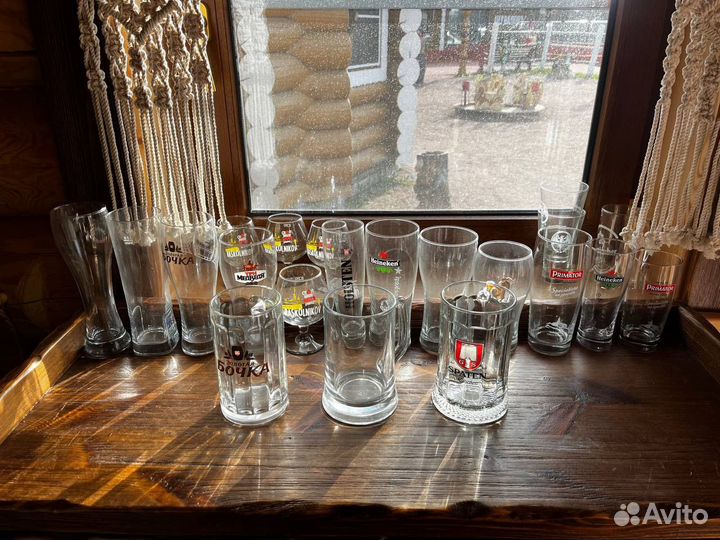 Бокалы под пиво