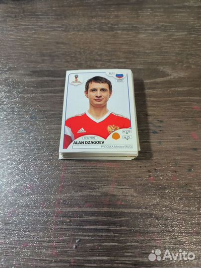 Наклейки panini FIFA World Cup 2018