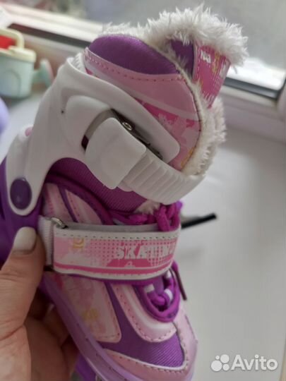 Коньки детские раздвижные