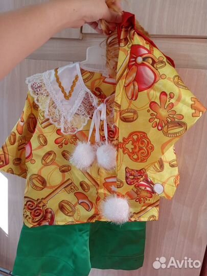 Новогодний костюм буратино