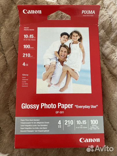 Фотобумага Canon GP-501 Glossy 210g/m2 10x15 100л