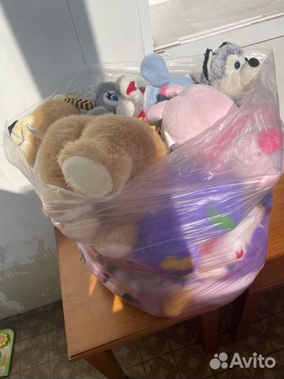 Мягкие игрушки пакетом