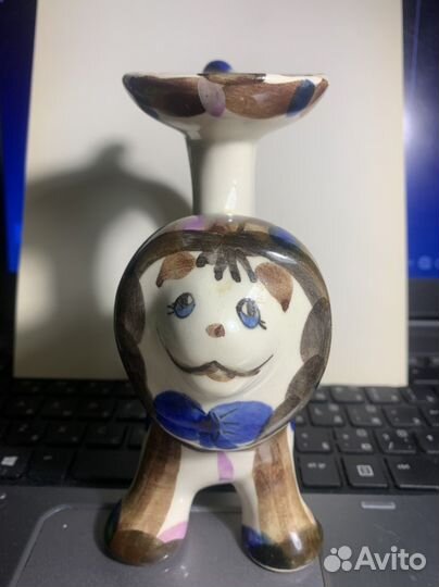 Подсвечник Лев зик.Без сколов