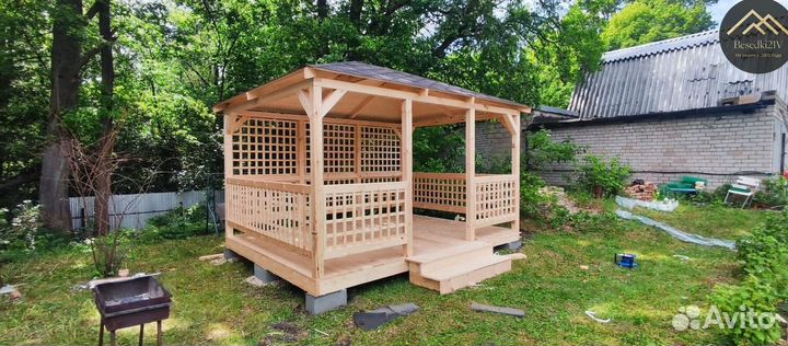 Беседка для дачи