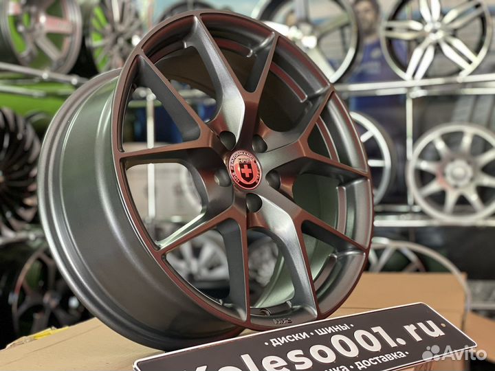 Новые разноширокие диски HRE P-101 -5308 R19 5/112