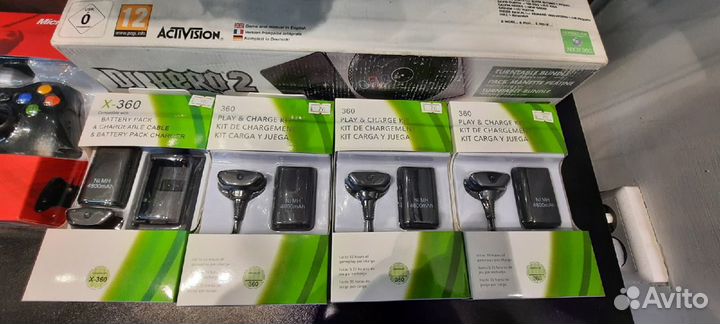5в1 и 2в1 аккумуляторов для Xbox 360