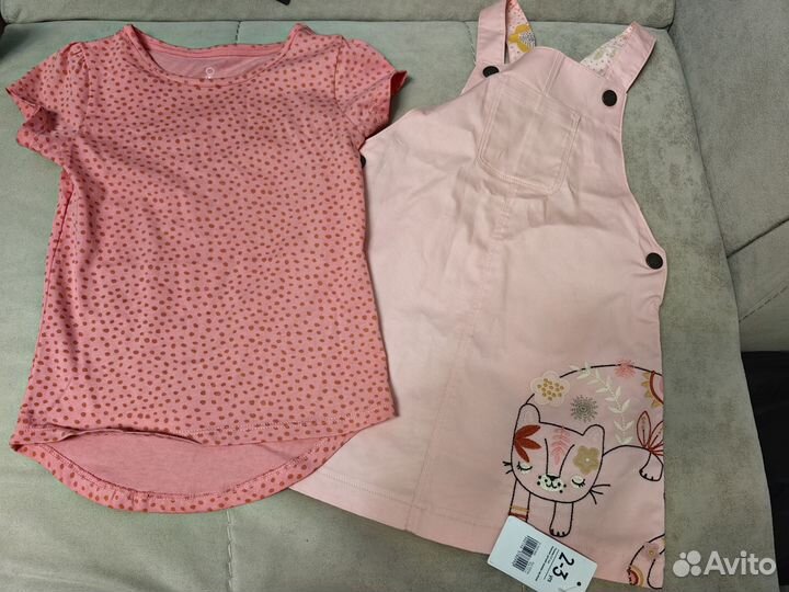 Новый сарафан и футболка mothercare 104 см