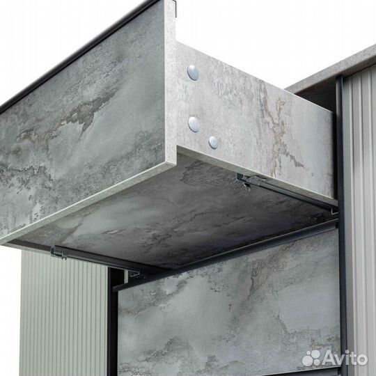 Комод с доводчиками лофт