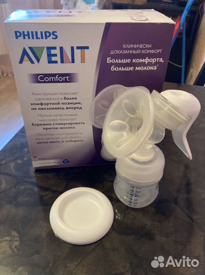 Молокоотсос ручной philips avent