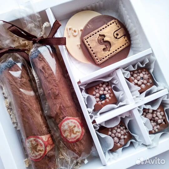 Подарок мужчине из шоколада