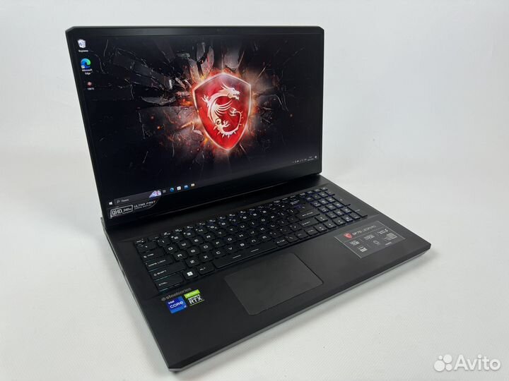 Мощнейший MSI 17.3 QHD 2K 240Гц I7/32Gb/RTX3080