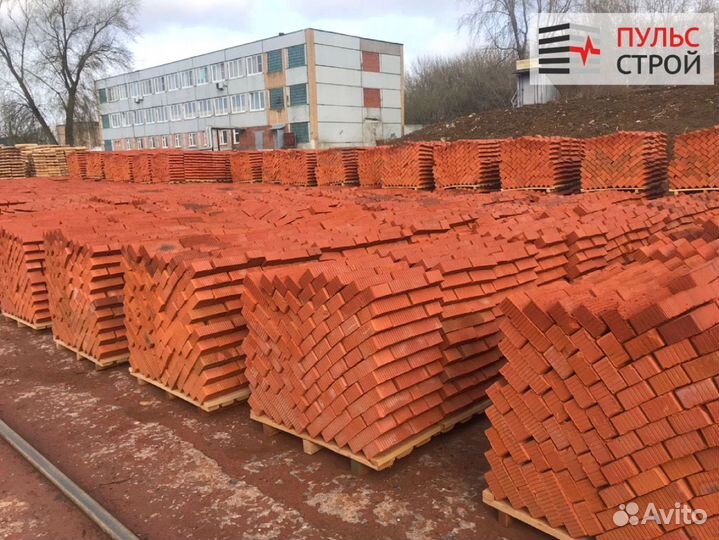 Рабочий кирпич полнотелый