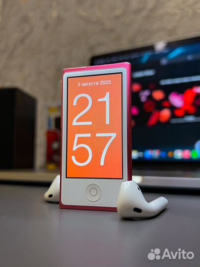 iPod nano 7 pink 16 gb