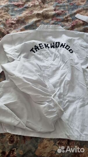 Форма для Тхэквандо, размеры от 4 лет до 14 лет