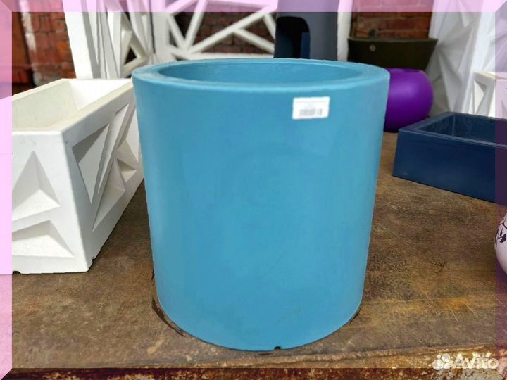 Кашпо из пластика