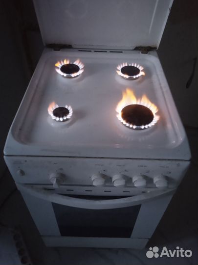 Газовая плита бу indesit