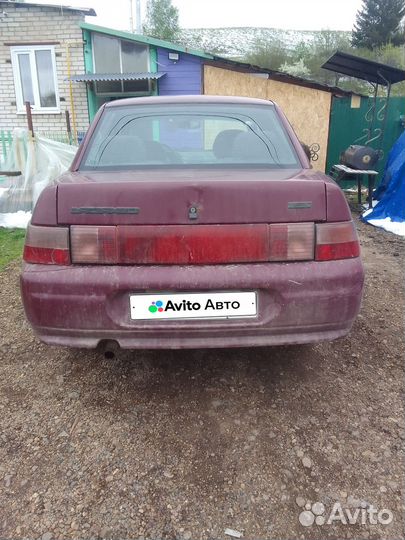 ВАЗ 2110 1.6 МТ, 1999, 900 000 км