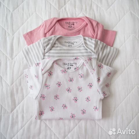 Пакет одежды на девочку 0-3 мес 56-62