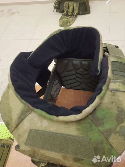 Защита шеи с кевларом