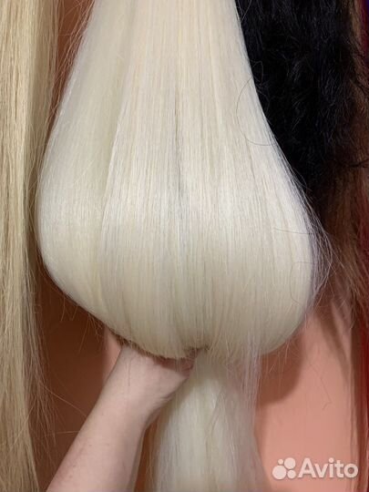 Биопротеиновые волосы с наращиванием
