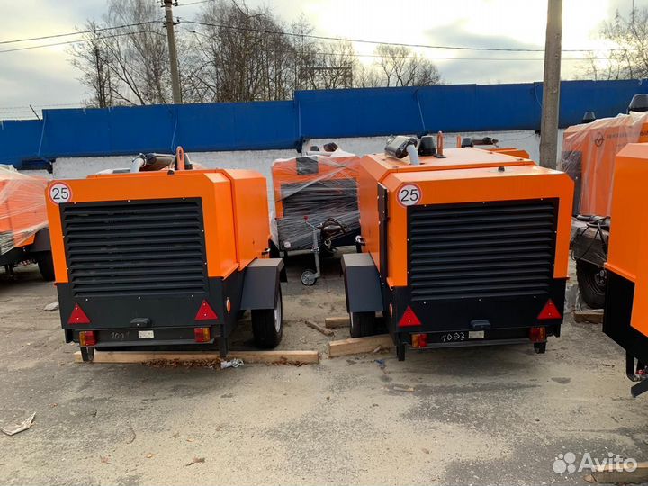 Дизельный компрессор ммз пв 12/0,7 на шасси с псм