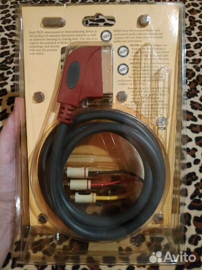 Кабель Ixos S-Video+2RCA - Scart