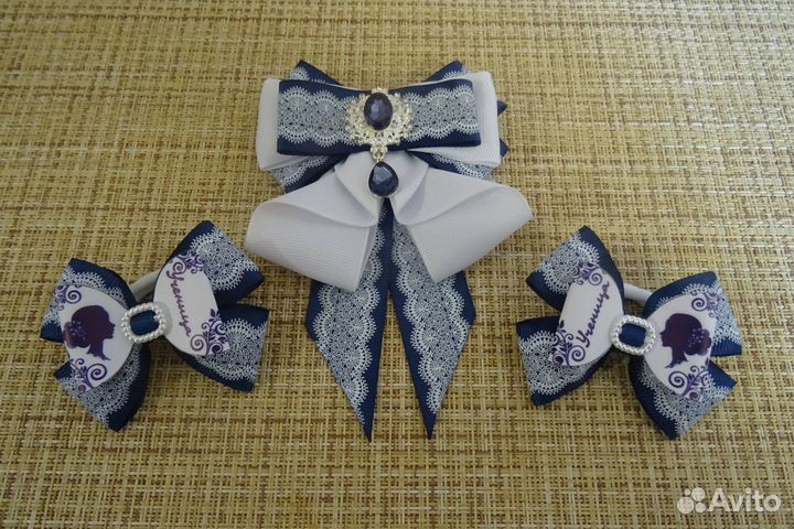 Банты и галстуки в школу для девочек