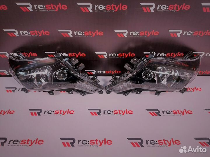 Фары Land Cruiser Prado 150 13-17г Темные