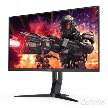 Монитор AOC U28G2XU2/BK 28 черный