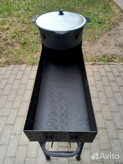 Мангал + казан 10 литров
