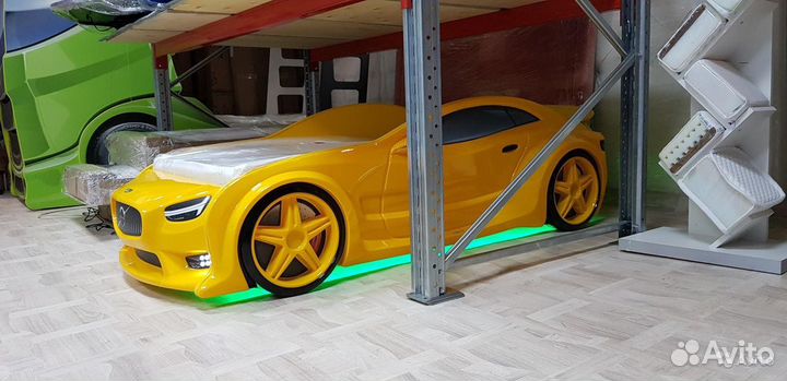 Кровать-машина 3D