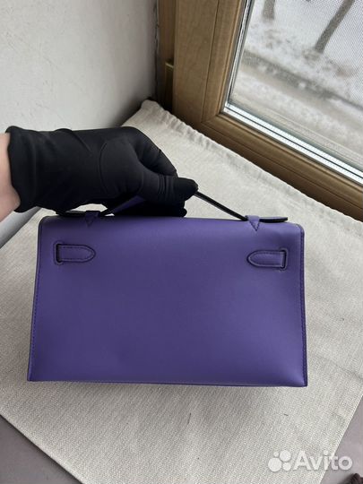 Сумка Hermes Mini kelly pochette lilac