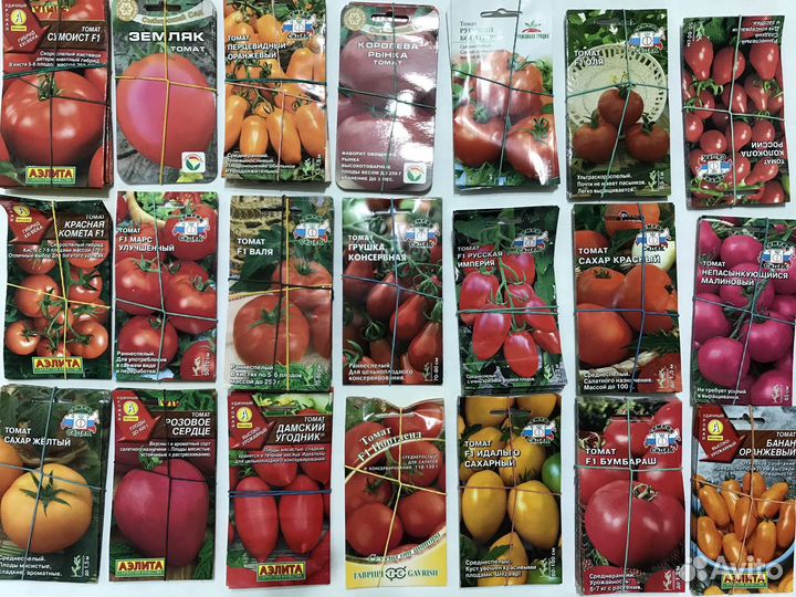 Семена томата, перца